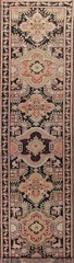Pre-1900 Antique Russian Karabagh Vegetable Dye Handmade Long Runner Rug 4×19 ft