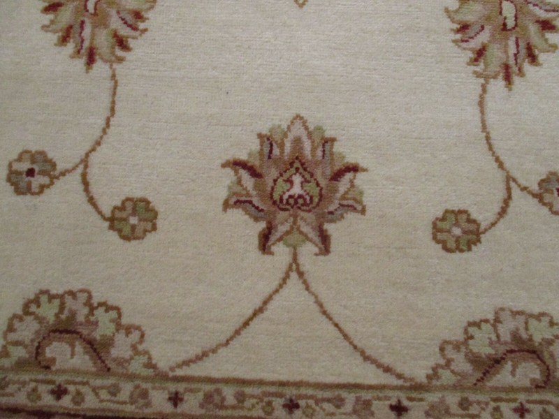 4'x12' RUNNER Gorgeous Allover-Pattern HANDMADE-KNOTTED WOOL RUG 585665 gallery