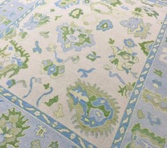Handmade turkish Are Rug Vintage Rug Oushak Rug Antique Rug Bohemian Rug 8×10