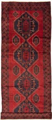 Traditional Vintage Hand-Knotted Area Rug 4’8″ x 13’0″ Oriental Wool Carpet