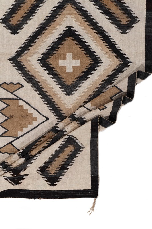 Antique Navajo Rug 3'7 X 6'9 E21581 gallery