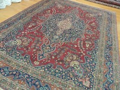 10×13 10×14 Antique Lavar Kermaan Oriental Area Rug wool Red Blue Pink Green
