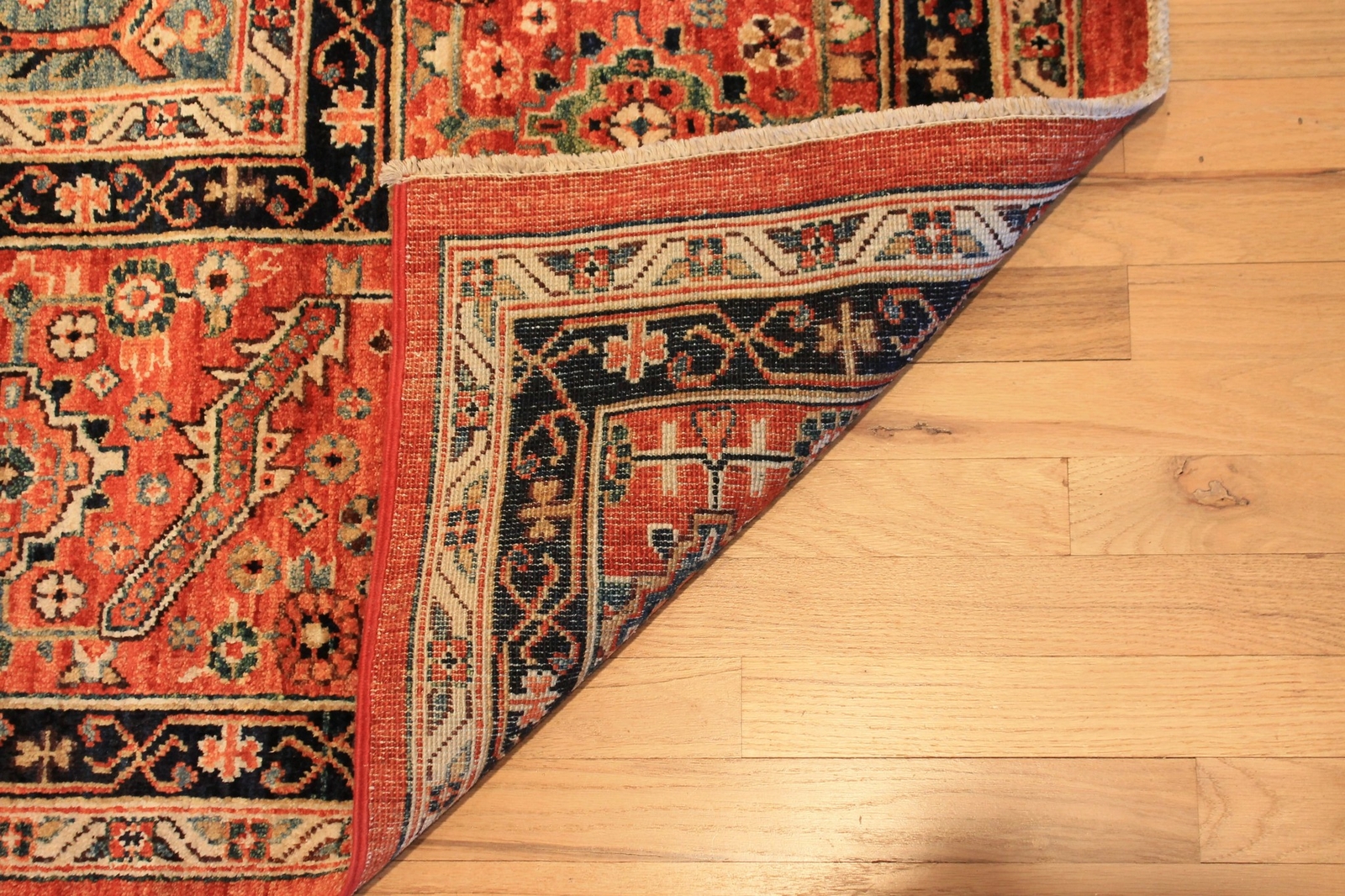 Hand-knotted Rug (Carpet) 8'9X11'9, Choeb Rang mint condition gallery
