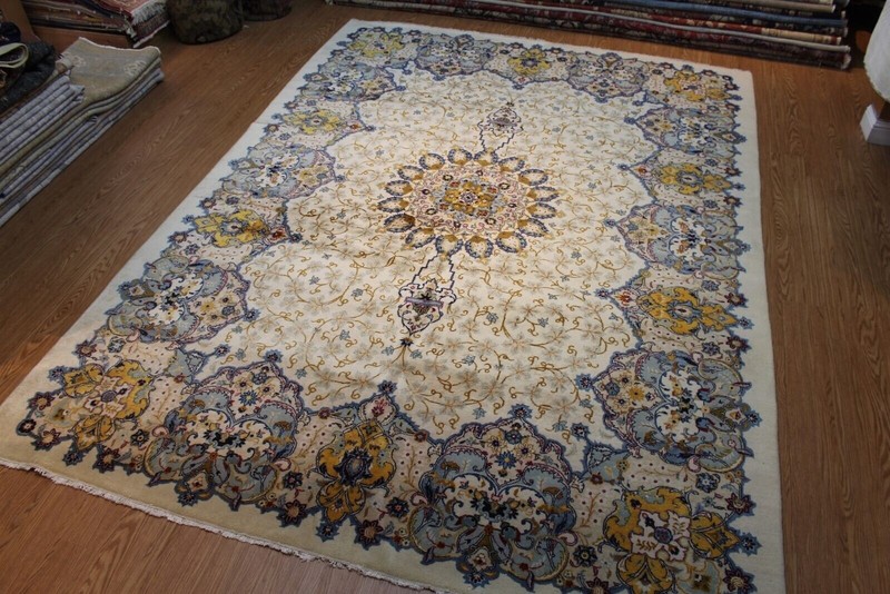 9'5"x12'8" Circa 1920's Antique Floral Design Oriental Rug Genuine Oriental Rug gallery