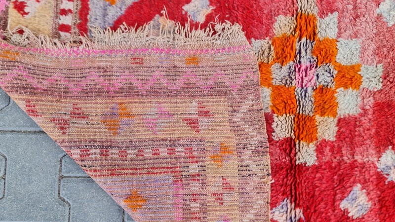 Antique Rug 4x5, 4x5 kilim rug, Geometric carpet, hand-woven rug, Rare items gallery