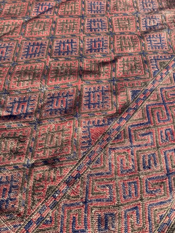 Vintage Hand Made Traditional Oriental red blue green 1750 mm x 2800 mm rug gallery