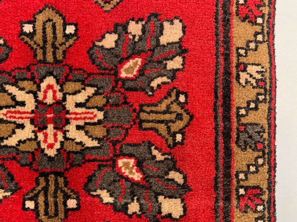 Small Vintage Turkish Rug 104x52 cm, Short Runner, Tribal, Shabby Chic gallery