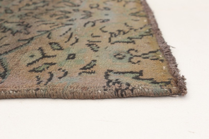 Vintage 3'8" x 6'7" Traditional Hand Knotted Vegetable Dye Wool Area Rug gallery