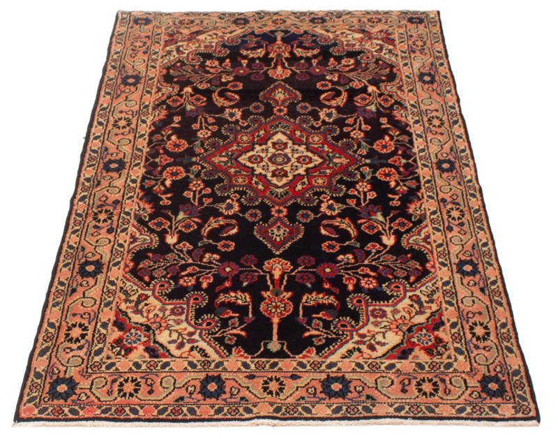 Traditional Vintage Hand-Knotted Carpet 4'0" x 6'7" Wool Area Rug gallery