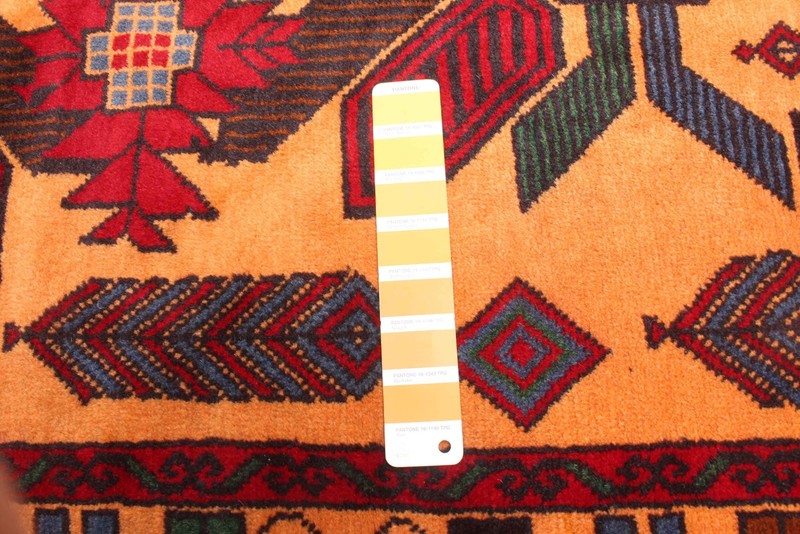 Vintage Hand-Knotted Area Rug 3'5" x 6'4" Traditional Oriental Wool Carpet gallery