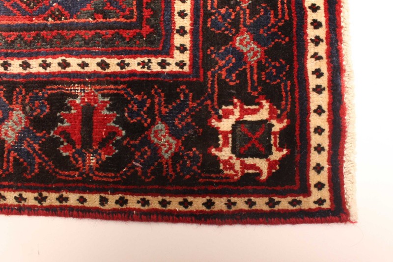 Vintage Traditional Hand-Knotted Area Rug 4'3" x 6'4" Oriental Wool Carpet gallery