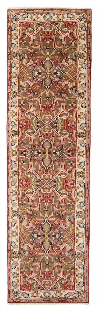 2'7" x 9'10" Vintage Hand-knotted Runner Rug Traditional Oriental Wool Carpet