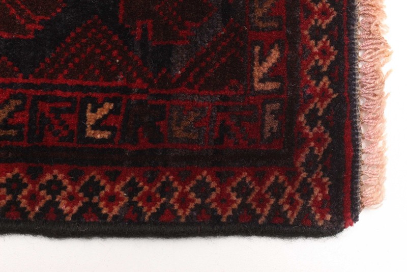 Traditional Vintage Hand-Knotted Oriental Carpet 2'11" x 5'0" Wool Area Rug gallery