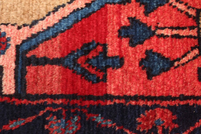 Vintage Hand-Knotted Area Rug 4'6" x 7'11" Traditional Oriental Wool Carpet gallery