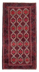 Vintage Traditional Hand-Knotted Area Rug 3’3″ x 6’3″ Oriental Wool Carpet