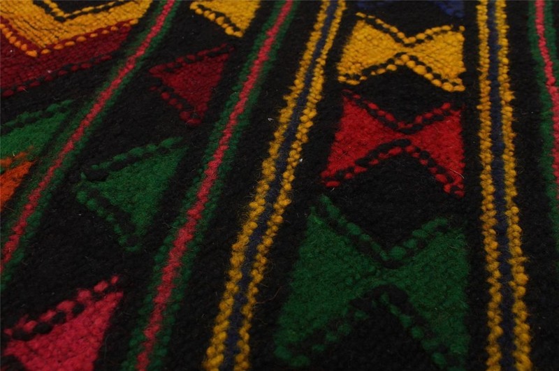 Vintage 6'4" x 9'4" Traditional Wool Hand Woven Oriental Area Rug gallery