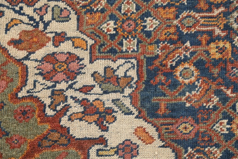 Pre-1900 Antique Mahal Hand-knotted Area Rug Vegetable Dye Oriental 9x12 Carpet gallery