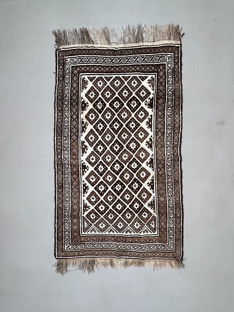 Vintage Luri Rug 245x138 cm medium, shabby chic Beige 2464