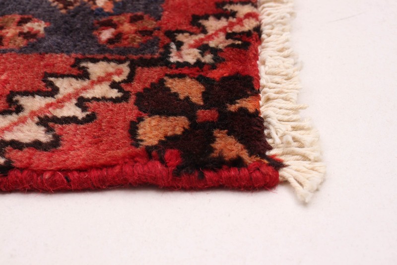 3'6" x 9'10" Vintage Hand-knotted Runner Rug Traditional Oriental Wool Carpet gallery