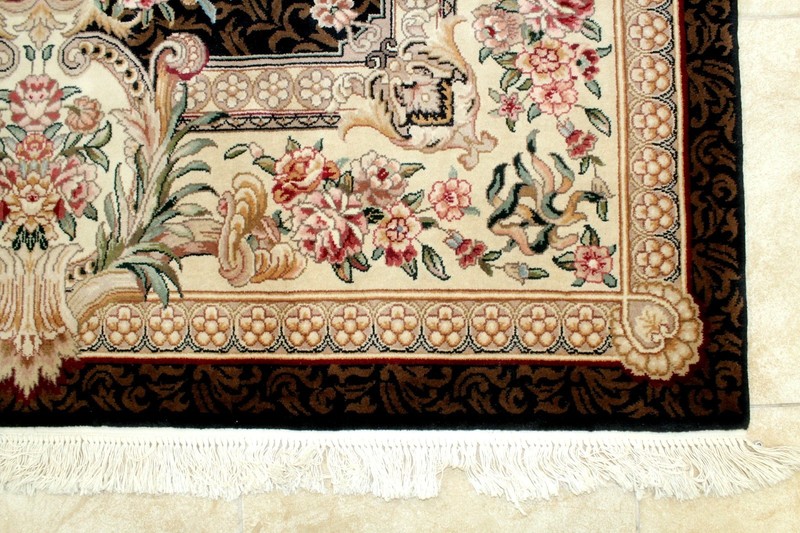 8X6 BREATHTAKING MASTERPIECE MINT 400KPSI 50RAJ HAND KNOTTED WOOL TABRIZZ RUG gallery