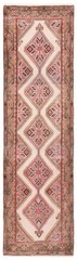 Vintage Hand-knotted Runner Rug 2’8″ x 10’0″ Traditional Oriental Wool Carpet
