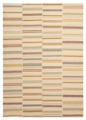 Vintage Hand Woven Area Rug 5’4″ x 7’6″ Traditional Wool Oriental Carpet