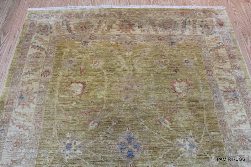 _HAND-MADE_ORIENTAL_RUG_6' X 8' WASHED OUT VEGGIE DYED Fine Quality Soft PAMIR gallery