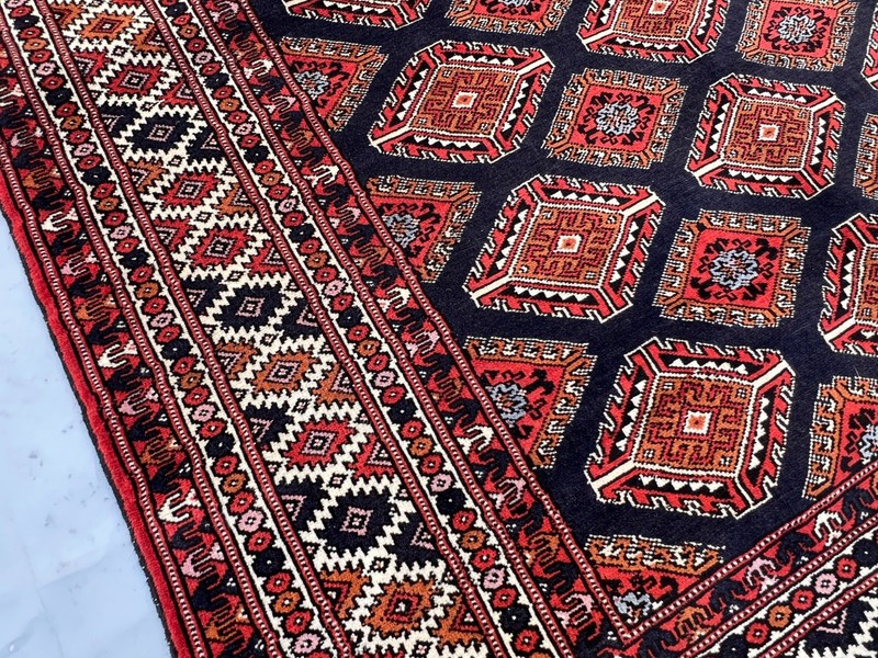 7 X 4'5 Stunning Natural Vegetable Dye Geometric Pattern Zahir Shahi Afghan Rug gallery