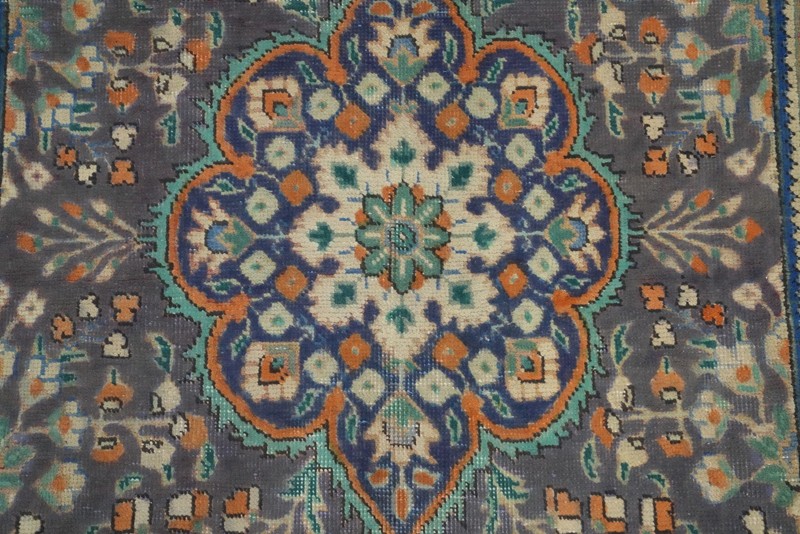 Vintage Floral Wool Traditional Accent Rug 3x5 ft Hand-knotted for Foyer gallery
