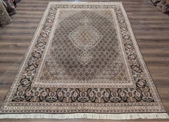 Per’sian Ta’briz Rug 7×10, Herati Mahi Carpet, Fine