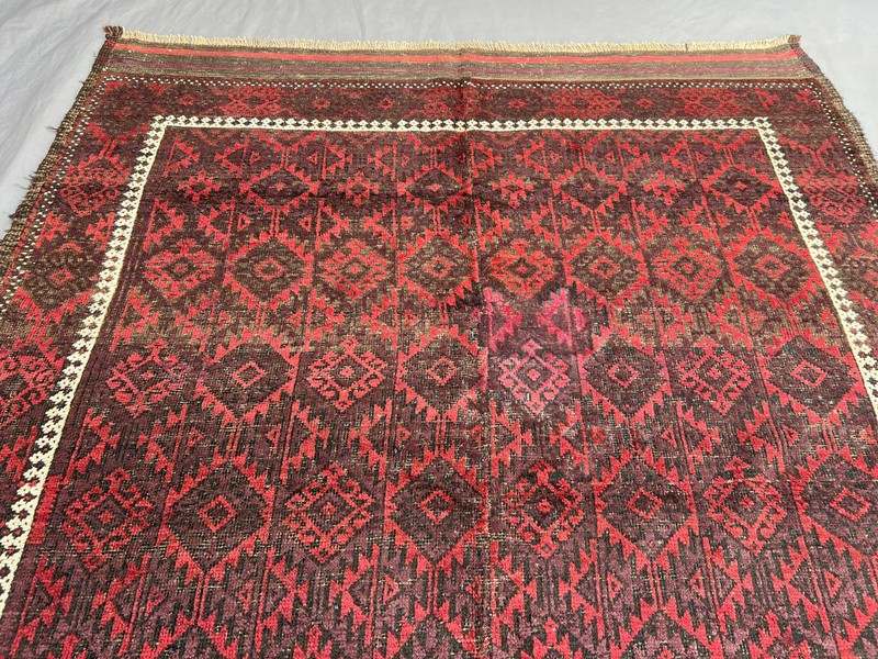 160 X 280 CM COLLECTORS' ITEM Antique Belouch Natural Vegetable Dye Janbagi Rug gallery