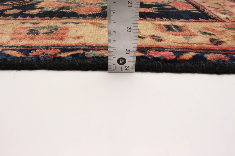 Vintage 3'5" x 4'5" Traditional Hand Knotted Vegetable Dye Wool Area Rug gallery
