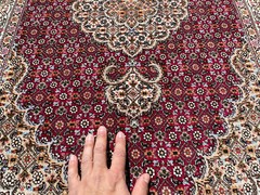 WOOL SILK RUNNER RUG 2×13 HAND-KNOTTED VINTAGE fine real handmade antique 3×13