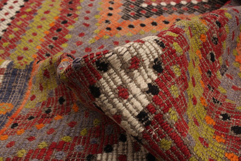 Vintage Hand Woven Area Rug 5'11" x 10'2" Traditional Wool Oriental Carpet gallery