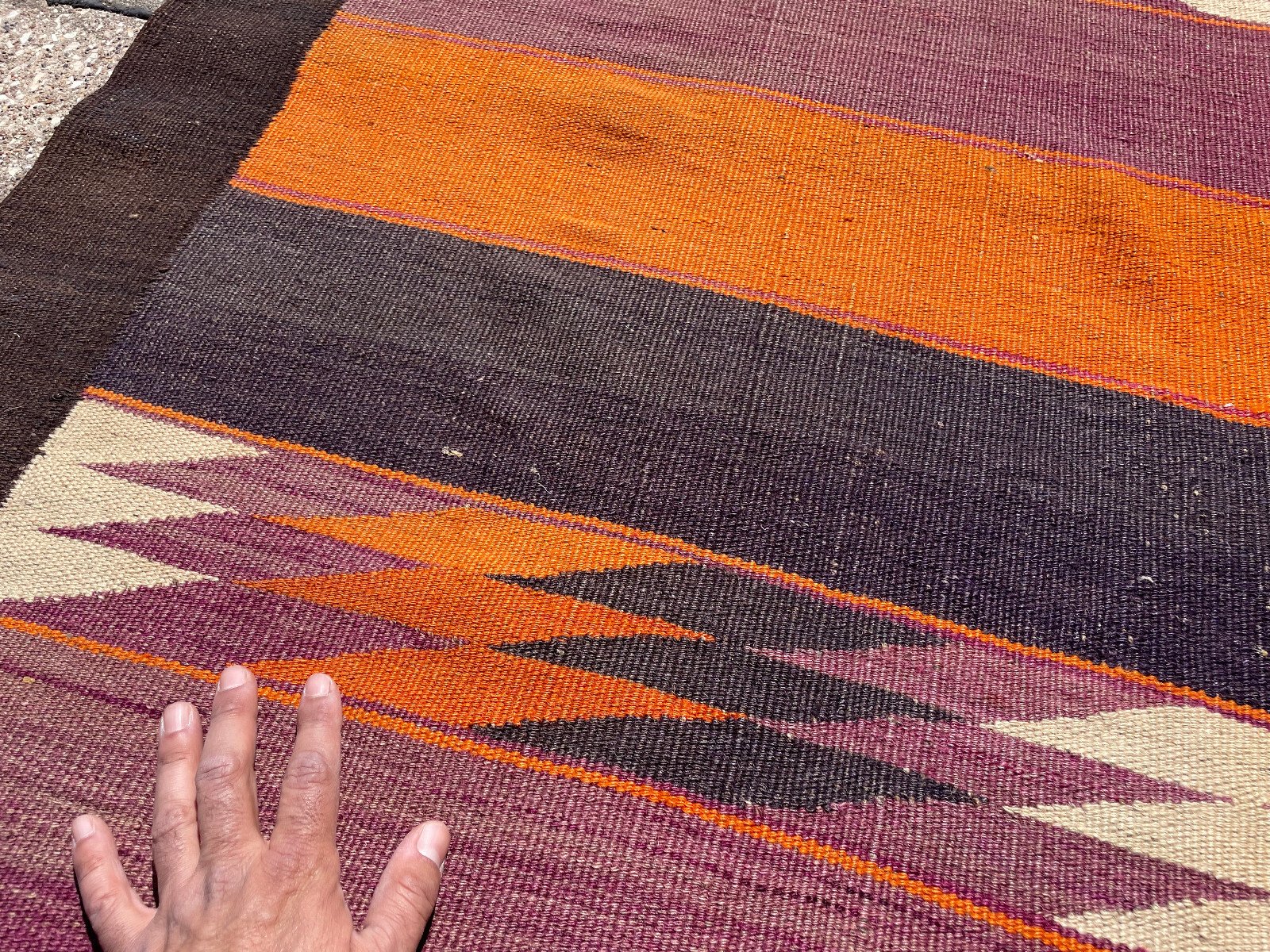 LONG WIDE HANDWOVEN COLORFUL RUNNER rug 5x12 Turkish kilim caucasian flatweave gallery