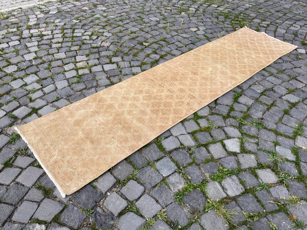 Wool rug, Bohemian rugs, Runner rug, Handmade rug, Turkish rug | 2,1 x 8,5 ft