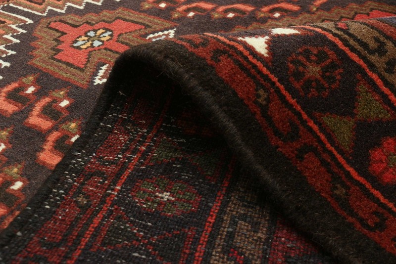 Vintage 3'4" x 4'11" Traditional Hand Knotted Vegetable Dye Wool Area Rug gallery