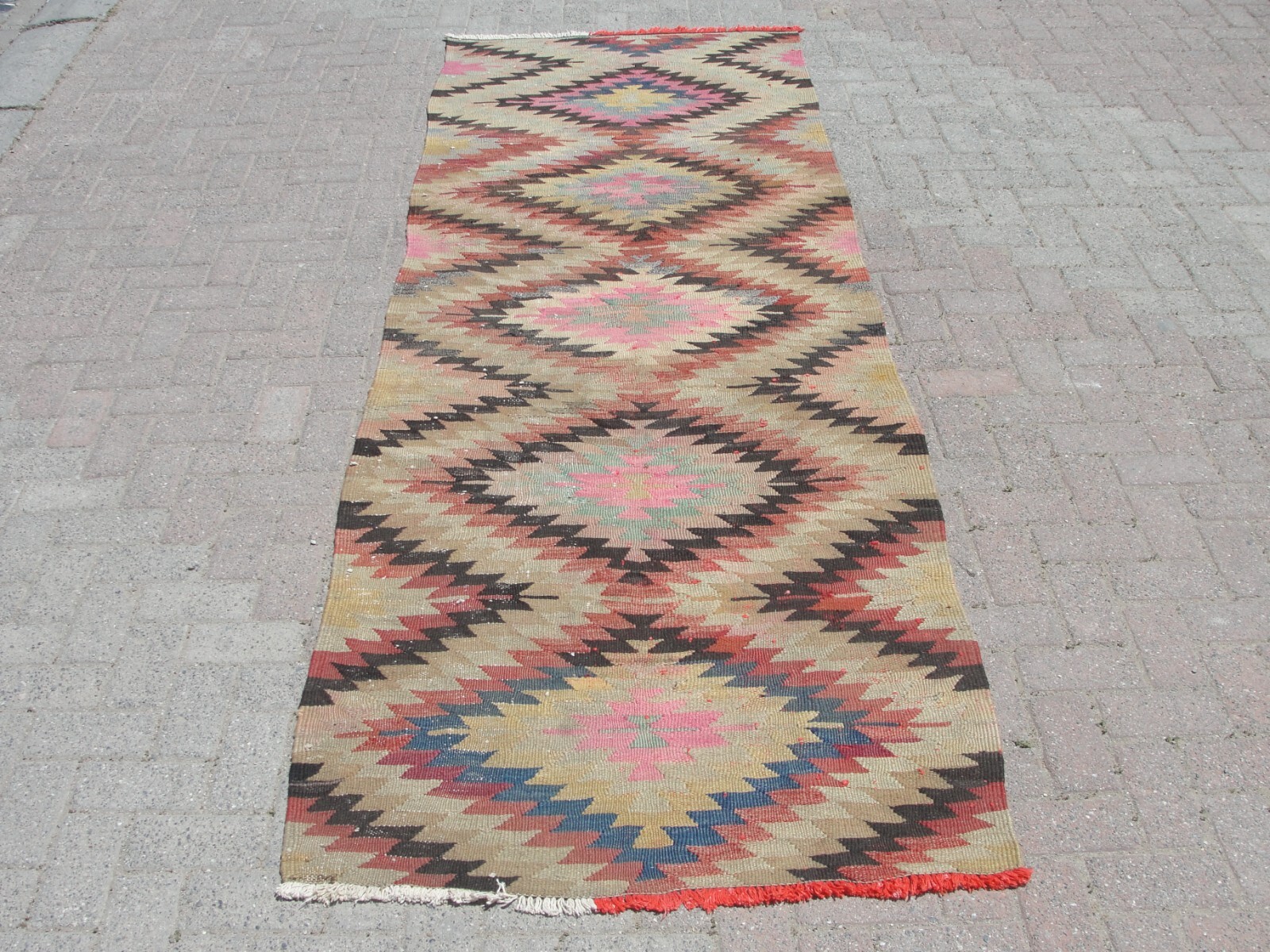 3x10 Turkish Kilim Rug Runner – Handmade Runner Rugs for Hallway gallery