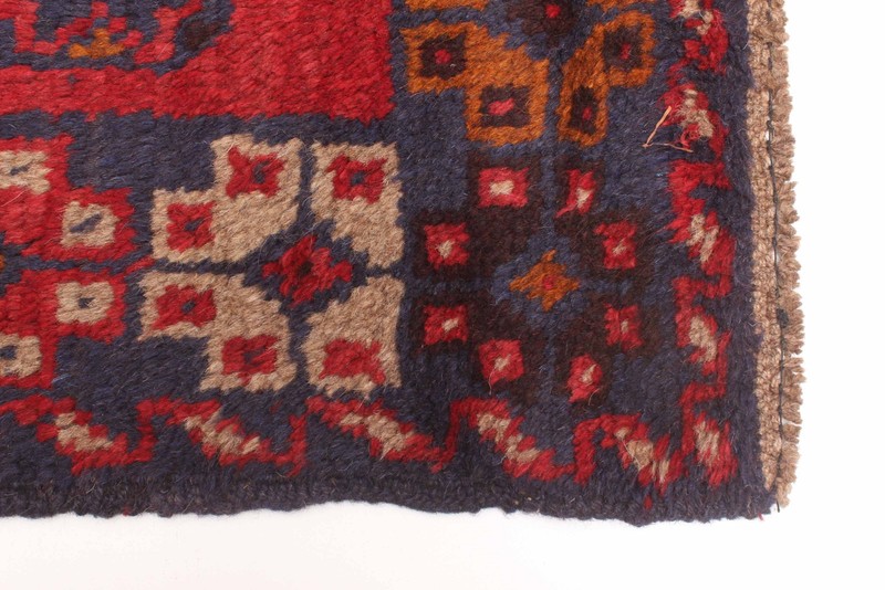 Vintage 3'6" x 6'4" Traditional Hand Knotted Vegetable Dye Wool Area Rug gallery
