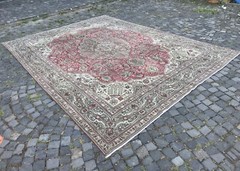 Handmade Rug Turkish Area Rug Vintage Rug Oushak Rug Antique Rug Bohemian Rug