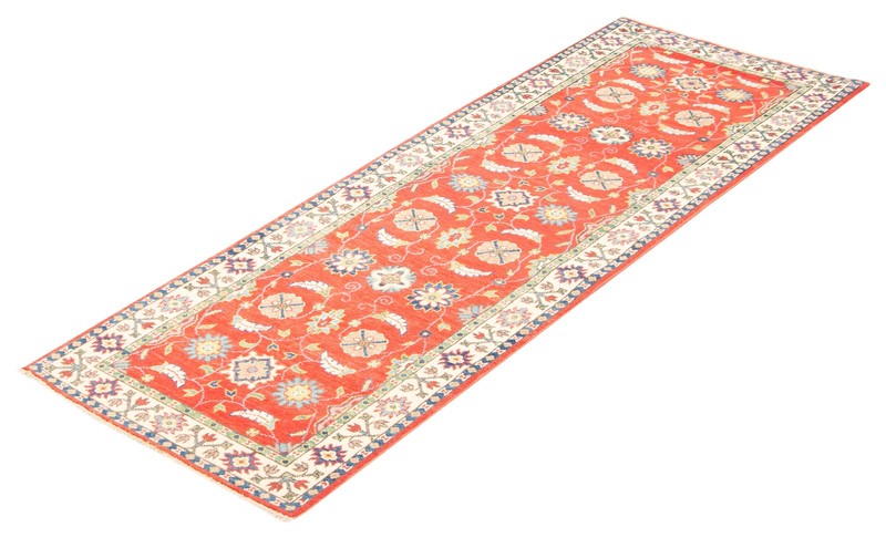 2'9" x 8'3" Vintage Hand-knotted Runner Rug Traditional Oriental Wool Carpet gallery