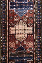 Tremendous Tribal – 1930s Antique Oriental Rug – Nomadic Runner – 3.6 x 12.6 ft.