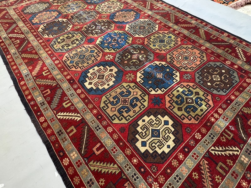 320 X 190 CM COLLECTOR ITEM Antique Kazak Daghistani Group Fine Quality Kilim gallery