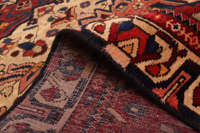Traditional Vintage Hand-Knotted Oriental Carpet 4'11" x 6'11" Wool Area Rug gallery