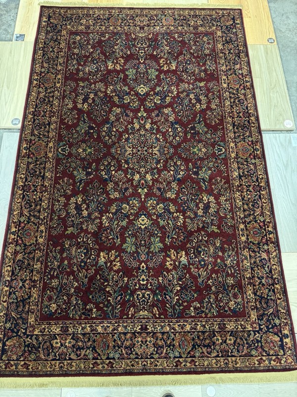 Karastan Antique Legends Coll.-Limited editions Antique Red Sarouk Rug 5'9x9 NEW gallery