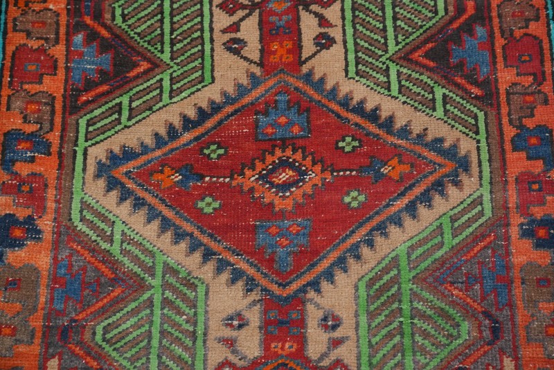 Vintage Tribal Handmade Wool 7 ft Runner Rug Traditional Oriental Carpet 3x7 gallery