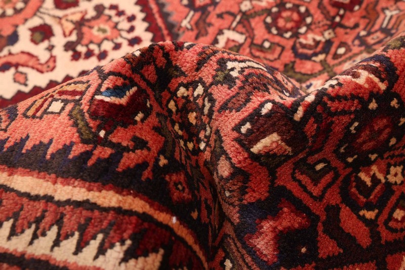 3'7" x 9'11" Vintage Hand-knotted Runner Rug Traditional Oriental Wool Carpet gallery