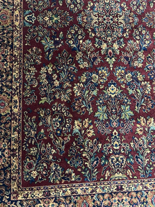 Karastan Antique Legends Coll.-Limited editions Antique Red Sarouk Rug 5'9x9 NEW gallery