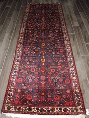 4x10ft. Handmade Malayer Wool Runner