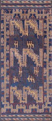 3’x10′ Antique Tunisian Knotted Hallway Runner Rug